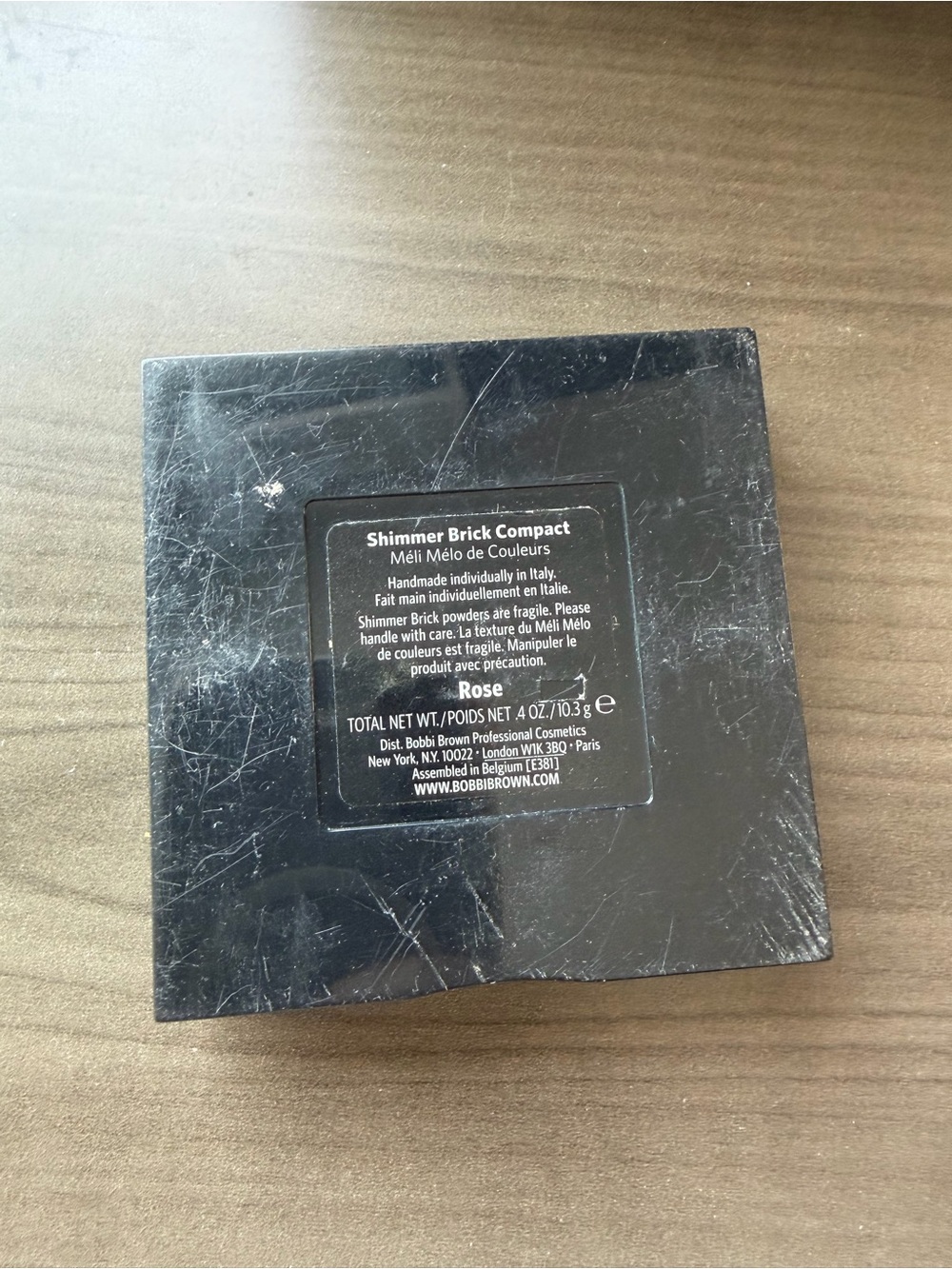 #2 Bobbi Brown Shimmer Brick Compact Rose Disconnected Used - Picture 4 of 4